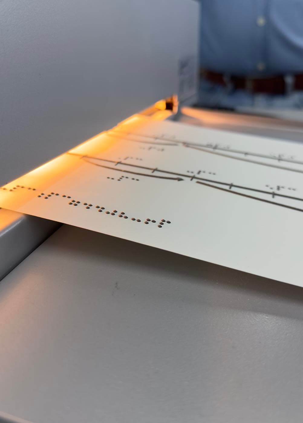 Braille stereocopying paper